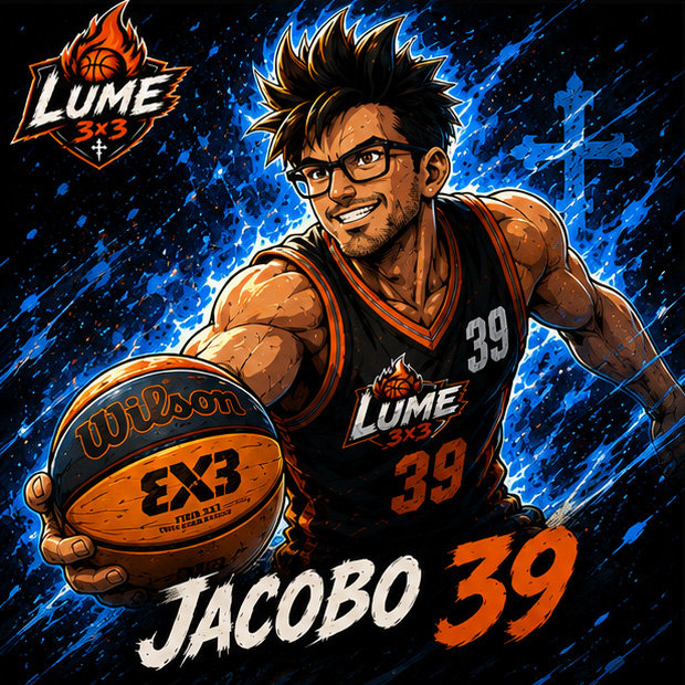 Jacobo, jugador de Lume 3x3 — dorsal 39